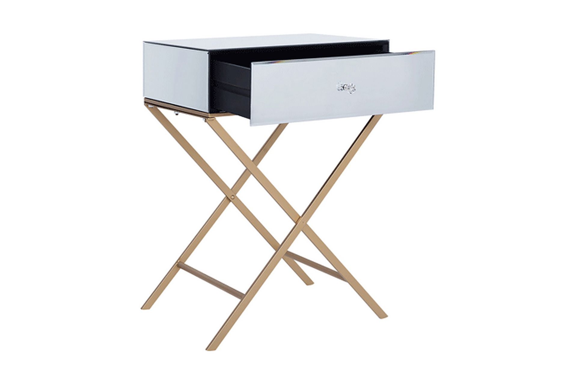Vivy Avlastningsbord 50 cm - Sølv - Møbler - Bord - Avlastningsbord - Brettbord og småbord