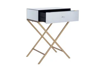 Vivy Avlastningsbord 50 cm - Sølv - Møbler - Bord - Avlastningsbord - Brettbord og småbord