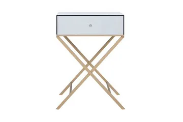 Vivy Avlastningsbord 50 cm - Sølv - Møbler - Bord - Avlastningsbord - Brettbord og småbord