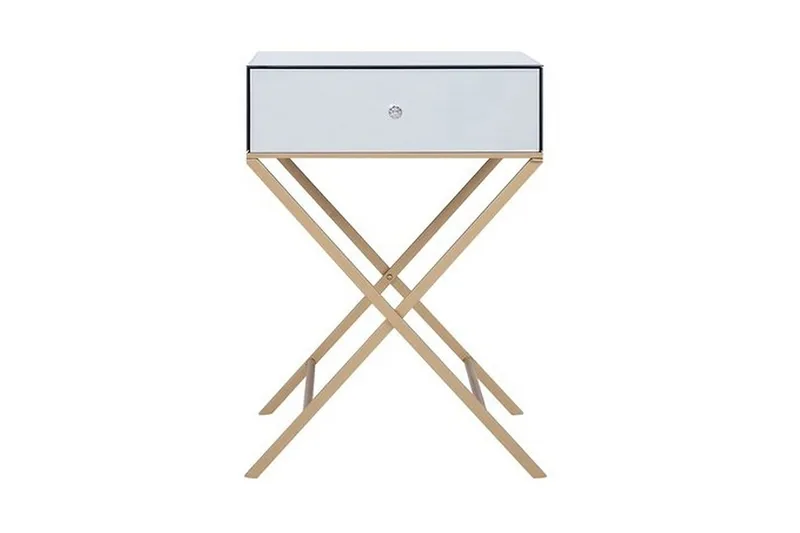 Vivy Avlastningsbord 50 cm, Sølv