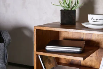 Wetzel Avlastningsbord 43 cm - Brun - Møbler - Bord - Avlastningsbord - Brettbord og småbord