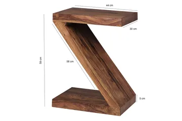 Wical Avlastningsbord 44 cm - Brun - Møbler - Bord - Avlastningsbord - Brettbord og småbord