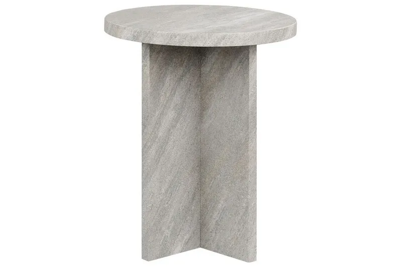 Brett Sidebord 42 cm - Grå - Møbler - Bord - Avlastningsbord - Lampebord & sidebord