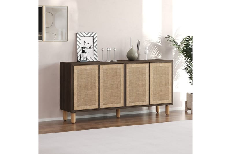 Breya Konsollbord 150 cm - Valnøtt - Møbler - Bord - Avlastningsbord - Gangbord