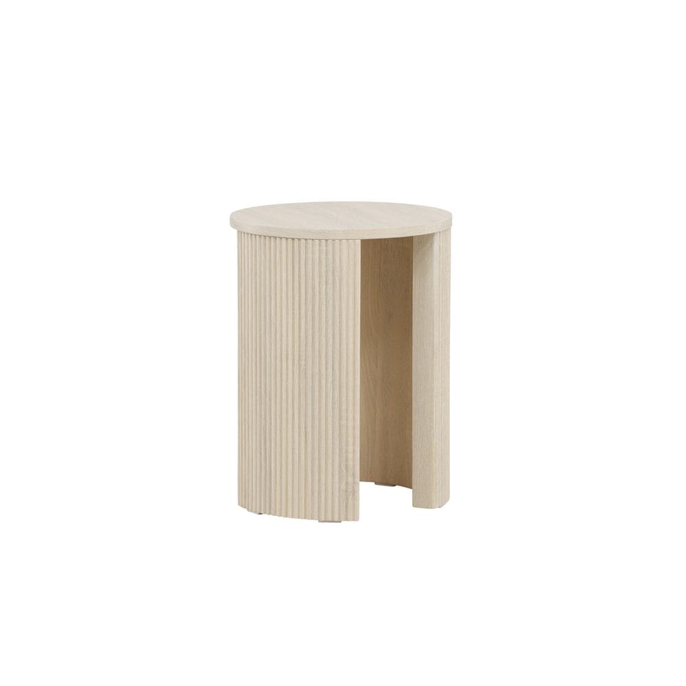 Bristol Sidebord 40 cm - Whitewash - Møbler - Bord - Avlastningsbord - Lampebord & sidebord