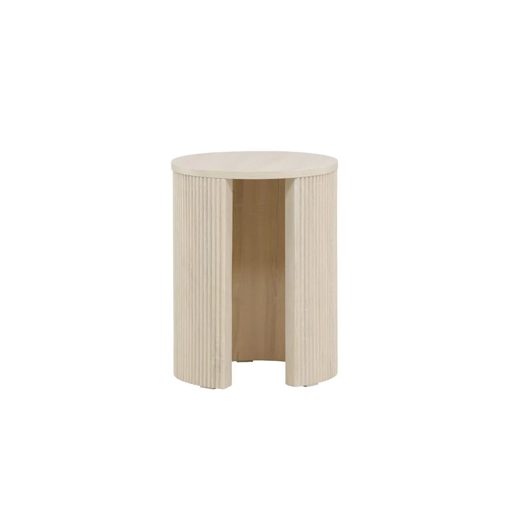 Bristol Sidebord 40 cm - Whitewash