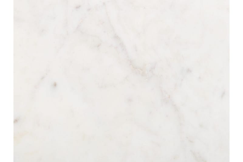 Cael Sidebord 42 cm - Hvit/Gull - Møbler - Bord - Avlastningsbord - Lampebord & sidebord