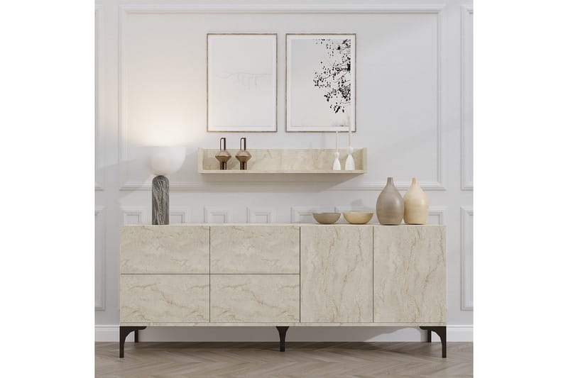 Cerreta Konsollbord 180 cm - Beige - Møbler - Bord - Avlastningsbord - Gangbord