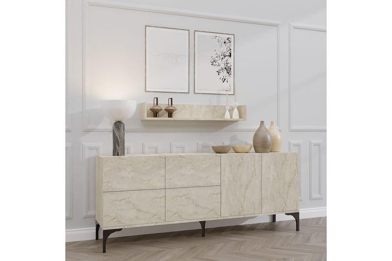 Cerreta Konsollbord 180 cm - Beige - Møbler - Bord - Avlastningsbord - Gangbord
