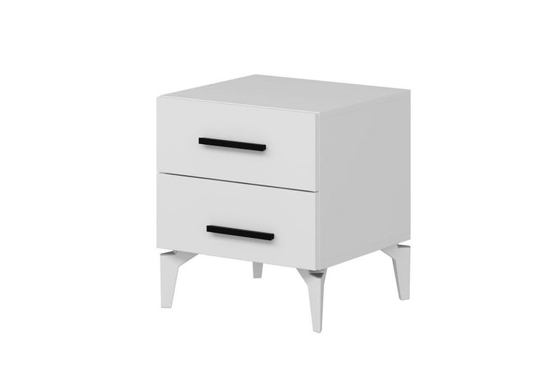 Ceylor Nattbord 50 cm - Hvit - Møbler - Bord - Avlastningsbord - Sengebord & nattbord