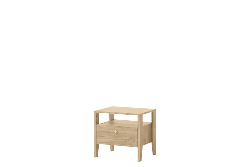 Cocorna Nattbord 50 cm - Beige - Møbler - Bord - Avlastningsbord - Sengebord & nattbord