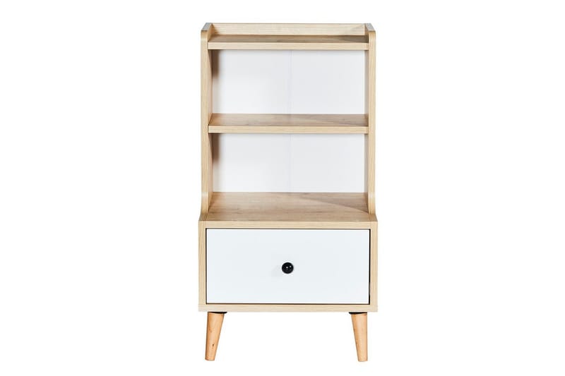 Comfortale Nattbord 45 cm - Sand/Hvit - Møbler - Bord - Avlastningsbord - Sengebord & nattbord
