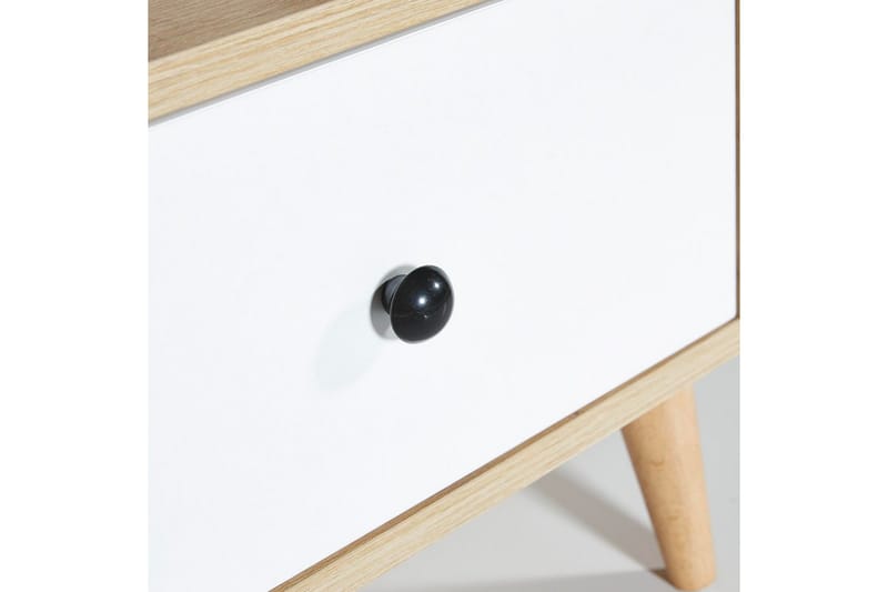 Comfortale Nattbord 45 cm - Sand/Hvit - Møbler - Bord - Avlastningsbord - Sengebord & nattbord