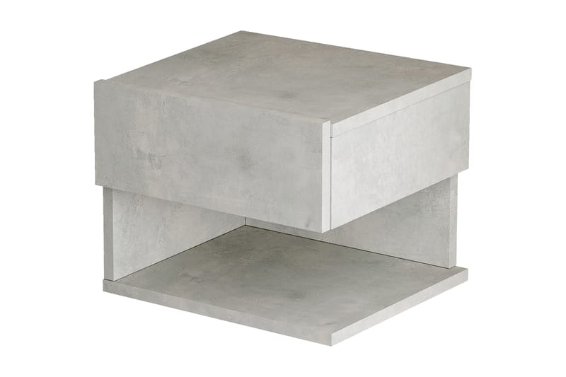 Cranner Nattbord 40 cm - Sølv - Sengebord & nattbord