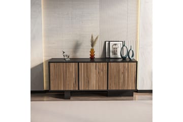 Dargaville Konsollbord 150 cm - Sort/Valnøtt - Oppbevaring - Oppbevaringsmøbler - Sideboard & skjenker