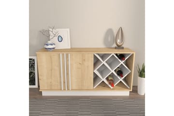 Dasina Konsollbord 148 cm - Eik/Hvit - Oppbevaring - Oppbevaringsmøbler - Sideboard & skjenker