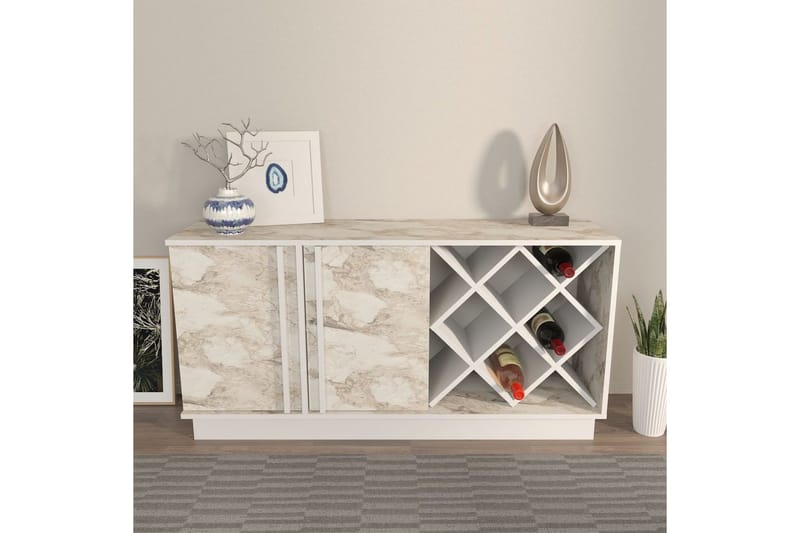 Dasina Konsollbord 148 cm - Hvit - Oppbevaring - Oppbevaringsmøbler - Sideboard & skjenker