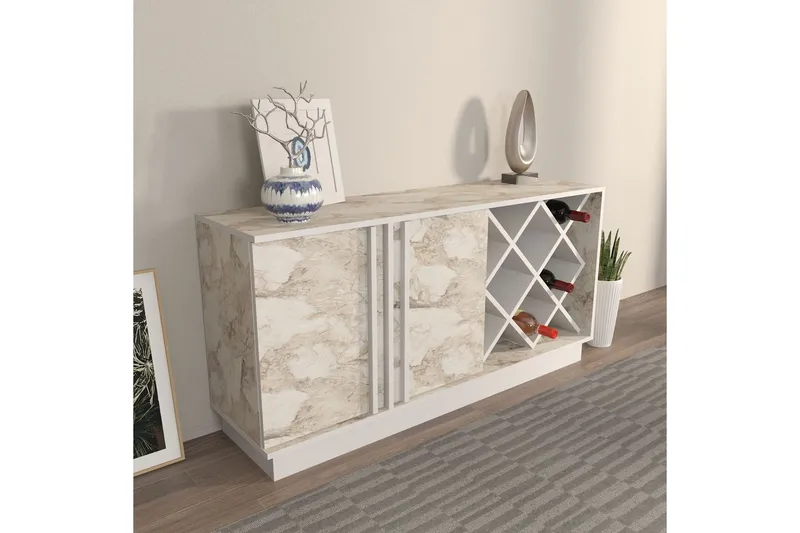 Dasina Konsollbord 148 cm - Hvit - Oppbevaring - Oppbevaringsmøbler - Sideboard & skjenker