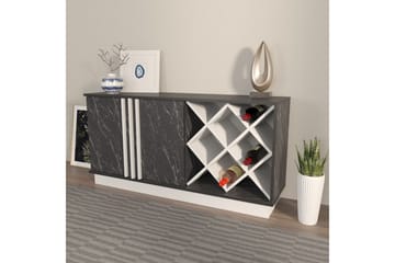 Dasina Konsollbord 148 cm - Hvit/Sort - Oppbevaring - Oppbevaringsmøbler - Sideboard & skjenker