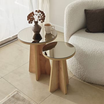 Dasina sidebord 2 deler 50 cm - Bronzie/Safir Eik - Møbler - Bord - Avlastningsbord - Settbord