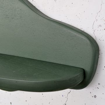 Dekorativ vegghylle i tre Hanah Home Magna Grønn 35 x 23 x 11 cm - Møbler - Bord - Avlastningsbord - Pidestall & søylebord