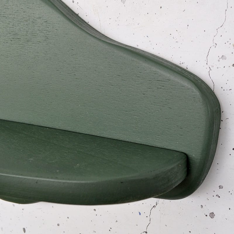 Dekorativ vegghylle i tre Hanah Home Magna Grønn 35 x 23 x 11 cm - Møbler - Bord - Avlastningsbord - Pidestall & søylebord
