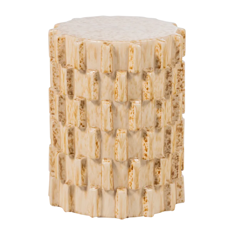 Dekorativt sidebord Axu 35 cm utendørs, Sand