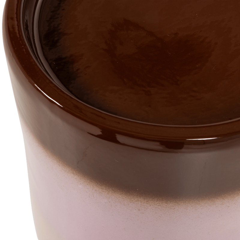 Dekorativt sidebord Ollo - Rosa/Brun fargegradient - Møbler - Bord - Avlastningsbord - Lampebord & sidebord