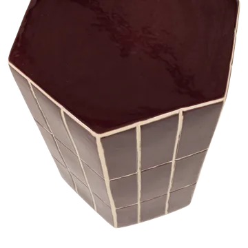 Dekorativt sidebord Plu 30 cm utendørs - Lilla - Møbler - Bord - Avlastningsbord - Lampebord & sidebord