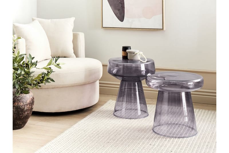 Delainey Settbord 39 cm - Grå - Møbler - Bord - Avlastningsbord - Settbord