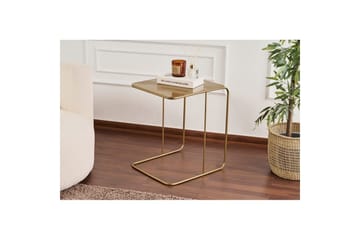 Dera Sidebord 47 cm - Gull - Møbler - Bord - Avlastningsbord - Lampebord & sidebord