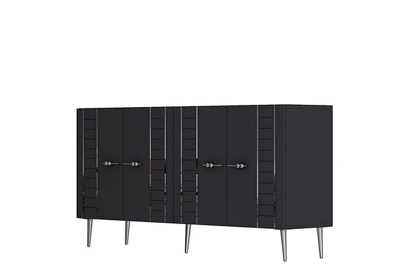 Deylin Konsollbord 150 cm - Antrasitt/Sølv - Møbler - Bord - Avlastningsbord - Gangbord