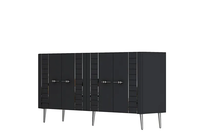 Deylin Konsollbord 150 cm - Antrasitt/Sølv - Møbler - Bord - Avlastningsbord - Gangbord