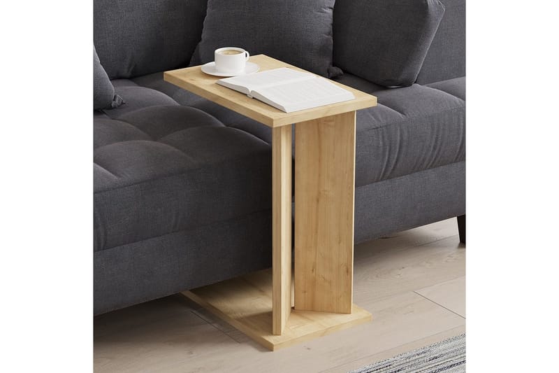 Deyra Sidebord 25 cm - Eik - Møbler - Bord - Avlastningsbord - Lampebord & sidebord