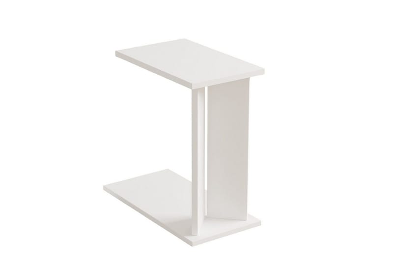Deyra Sidebord 25 cm - Hvit - Møbler - Bord - Avlastningsbord - Lampebord & sidebord
