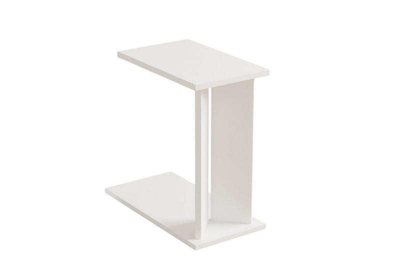 Deyra Sidebord 25 cm - Hvit - Møbler - Bord - Avlastningsbord - Lampebord & sidebord