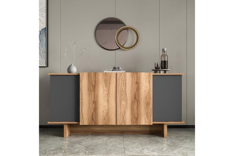 Diannare Konsollbord 180 cm - Brun/Antrasitt - Møbler - Bord - Avlastningsbord - Gangbord