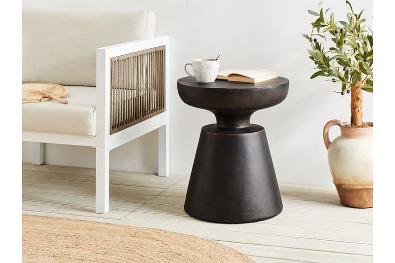 Diondra Sidebord 45 cm - Svart - Møbler - Bord - Avlastningsbord - Lampebord & sidebord