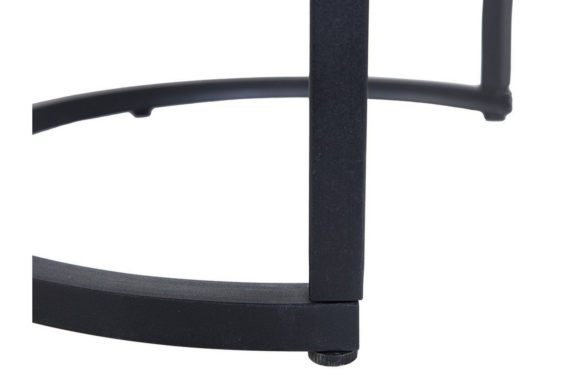 Dixie Settbord 2 stk 37 | 37 cm - Svart - Møbler - Bord - Avlastningsbord