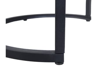Dixie Settbord 2 stk 37 | 37 cm - Svart - Møbler - Bord - Avlastningsbord