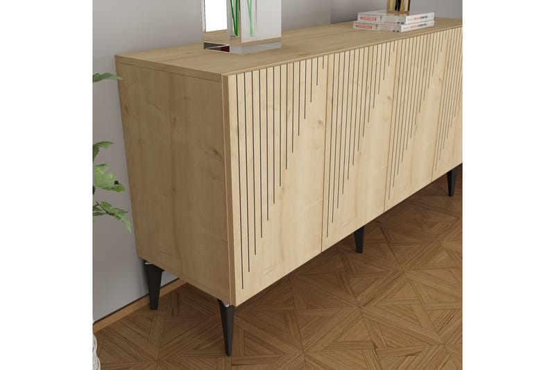 Draw Konsollbord 150 cm - Eik - Møbler - Bord - Avlastningsbord - Gangbord