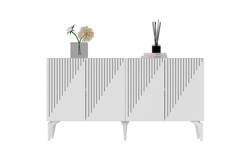 Draw Konsollbord 150 cm - Hvit - Møbler - Bord - Avlastningsbord - Gangbord