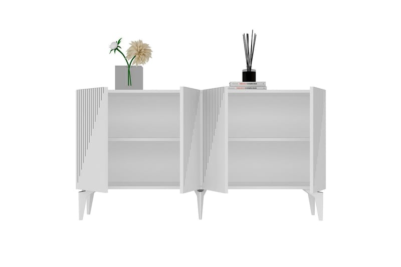 Draw Konsollbord 150 cm - Hvit - Møbler - Bord - Avlastningsbord - Gangbord