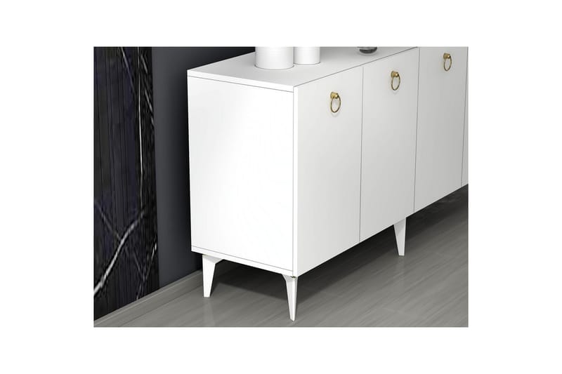 Drop Konsollbord 150 cm - Hvit - Møbler - Bord - Avlastningsbord - Gangbord