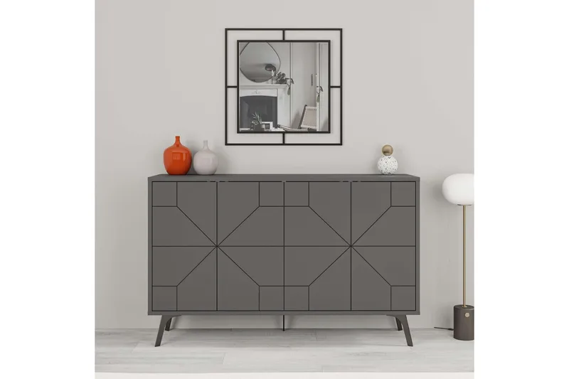 Dune Konsollbord 123 cm - Antrasitt - Møbler - Bord - Avlastningsbord - Gangbord