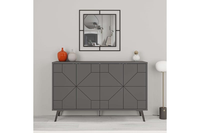 Dune Konsollbord 123 cm - Antrasitt - Møbler - Bord - Avlastningsbord - Gangbord