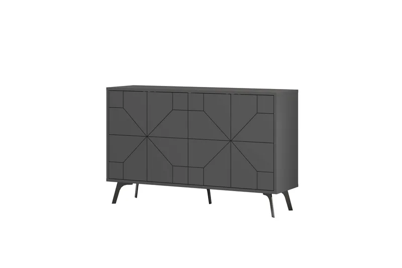 Dune Konsollbord 123 cm, Antrasitt