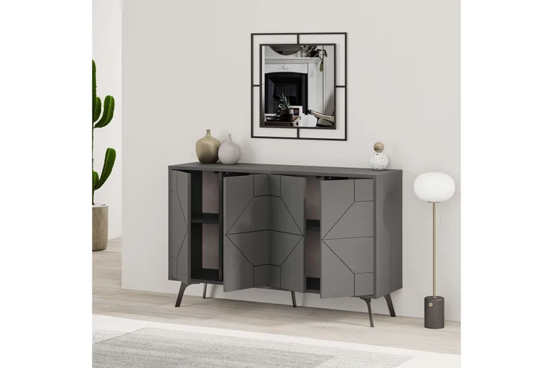 Dune Konsollbord 123 cm - Antrasitt - Møbler - Bord - Avlastningsbord - Gangbord