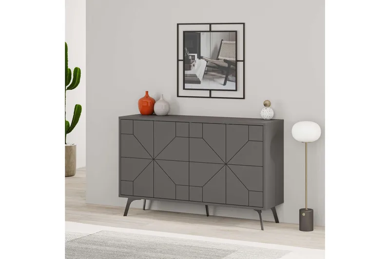 Dune Konsollbord 123 cm - Antrasitt - Møbler - Bord - Avlastningsbord - Gangbord