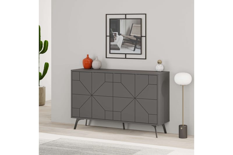 Dune Konsollbord 123 cm - Antrasitt - Møbler - Bord - Avlastningsbord - Gangbord